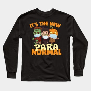 It's The New Para(Normal) - Halloween Masks Long Sleeve T-Shirt